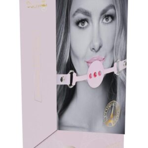 Ouch! Paris Collection Silicone Ball Gag - Pink