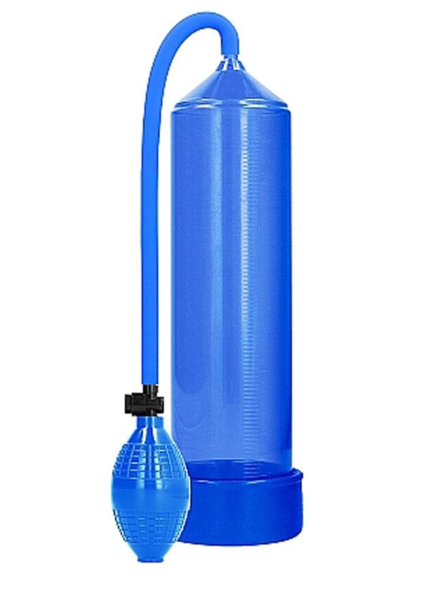 Pumped By Shots Classic Penis Pump - Blue - Image 2
