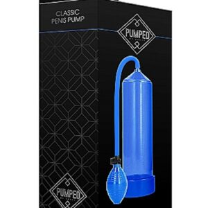 Pumped By Shots Classic Penis Pump - Blue