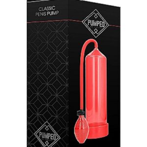 Pumped By Shots Classic Penis Pump - Red
