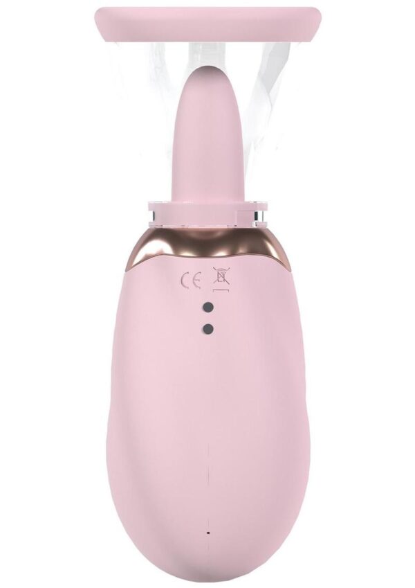 Pumped Boost Automatic 13 Speed Silicone Rechargeable Vulva and Breast Pump - Pink - Image 2