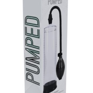 Pumped Basic Pump 1 Water Resistant Silicone Penis Pump - Clear
