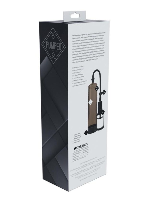 Pumped Basic Pump 2 Water Resistant Silicone Penis Pump - Black - Image 3