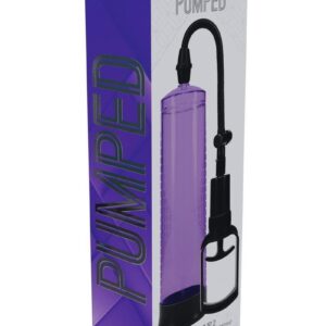 Pumped Basic Pump 2 Water Resistant Silicone Penis Pump - Purple