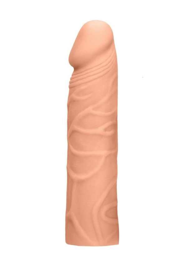 RealRock Skin Penis Extender 7in - Vanilla - Image 2