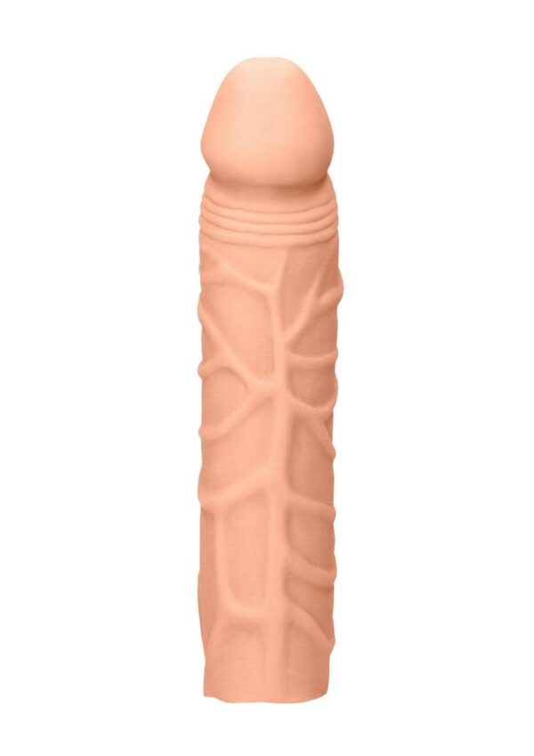 RealRock Skin Penis Extender 7in - Vanilla - Image 3