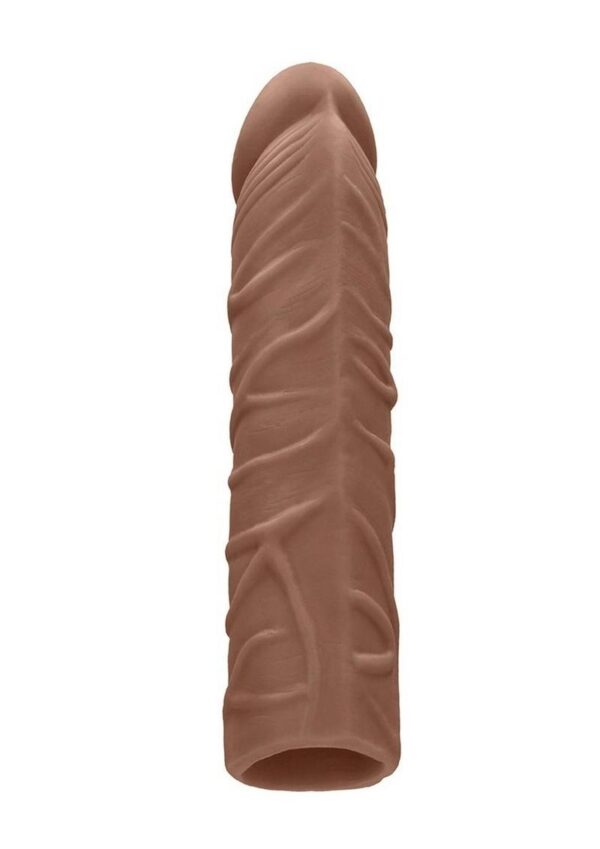 RealRock Skin Penis Extender 7in - Caramel - Image 2