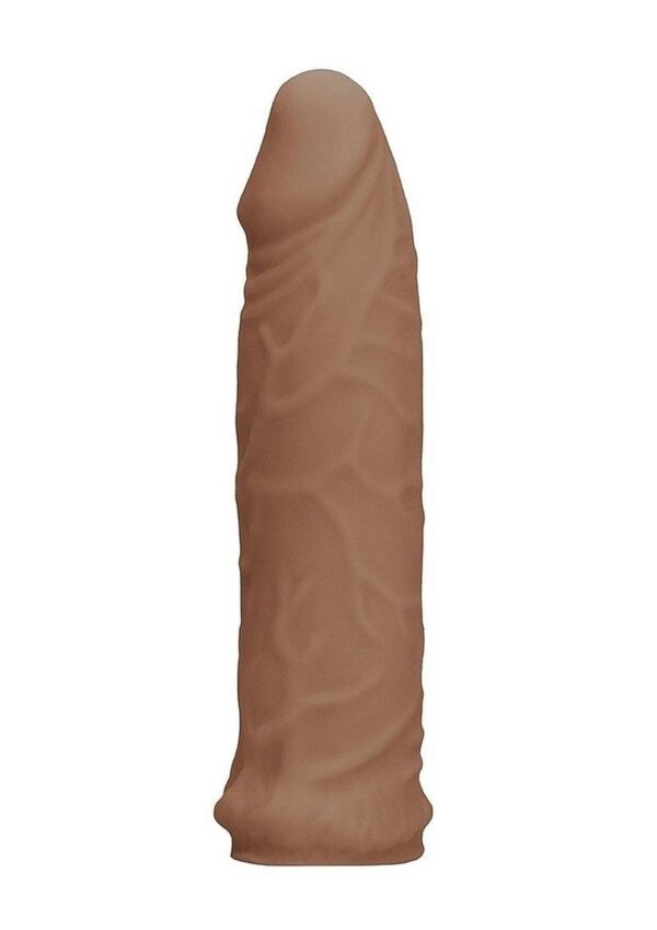 RealRock Skin Penis Extender 6in - Caramel - Image 4
