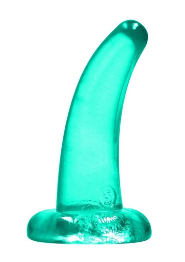RealRock Crystal Clear Dildo with Suction Cup 5in - Image 2