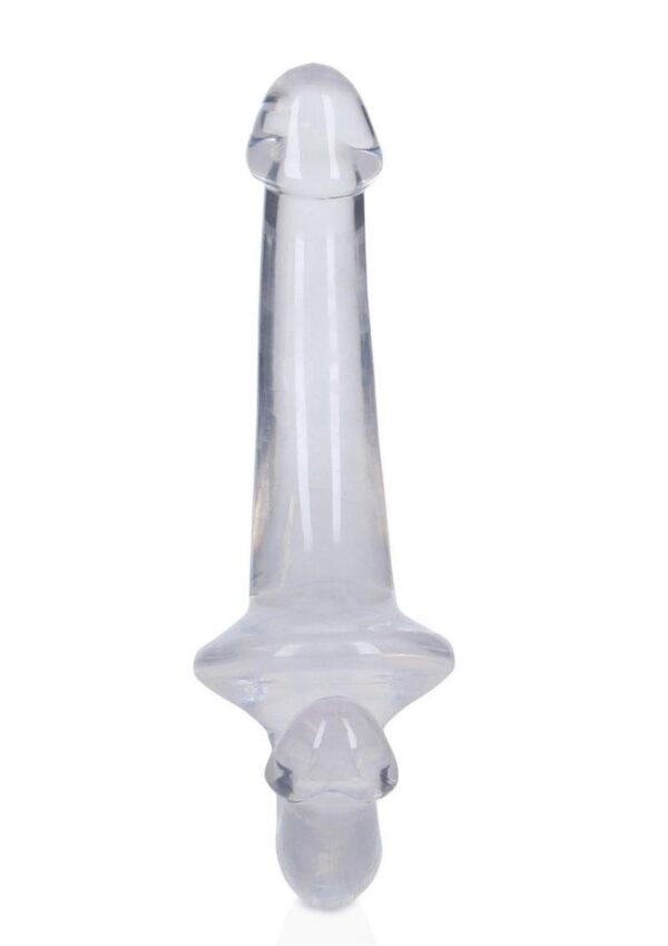 RealRock Crystal Clear Strapless Strap-On 6 - Clear - Image 3