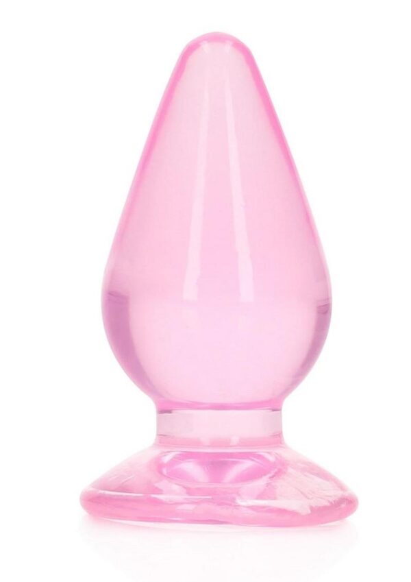 RealRock Crystal Clear Anal Plus 4.5in - Pink - Image 2
