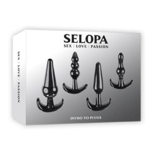 Selopa Intro to Plugs (4pc Set) - Black