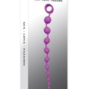 Selopa Beaded Adventure Silicone Anal Beads - Purple