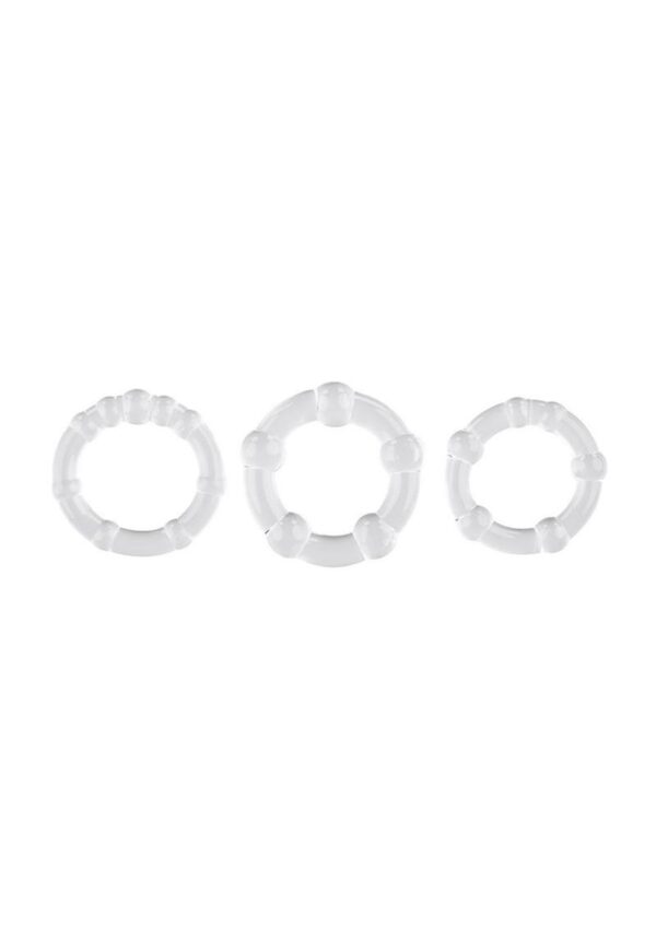 Selopa Erection Rings - Clear - Image 2