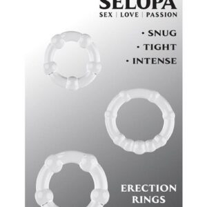 Selopa Erection Rings - Clear