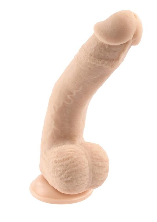 Selopa Natural Feel Flexskin Dildo 7in - Vanilla - Image 4