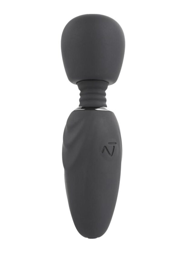 Selopa Buzz One Out Rechargeable Silicone Mini Wand - Black - Image 2