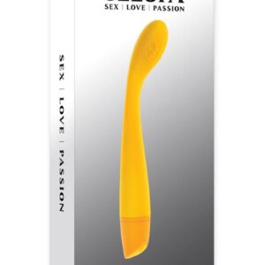 Selopa Lemon Squeeze Rechargeable Silicone G-Spot Vibrator - Yellow