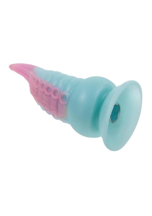 Selopa Stuck on You Rechargeable Silicone Dildo - Pink/Blue - Image 3