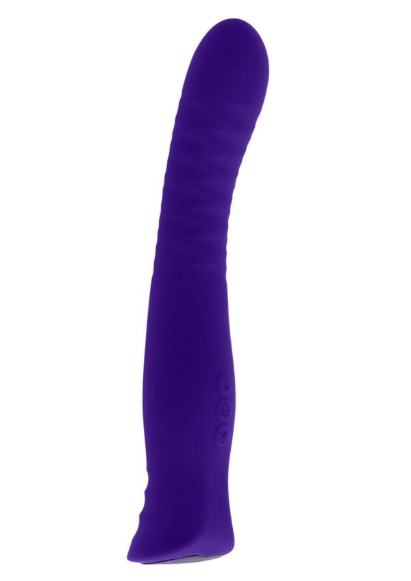 Selopa Trixxie Rechargeable Silicone Vibrator - Purple - Image 2