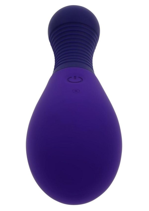 Selopa Egg on Me Rechargeable Silicone Egg Vibrator with Remote Control - Purple - Image 3