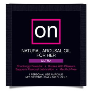 Sensuva On For Her Arousal Ultra Oil Single Use Ampoule