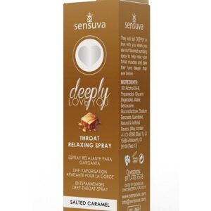 Deeply Love You Throat Relaxing Spray Salt Caramel 1oz