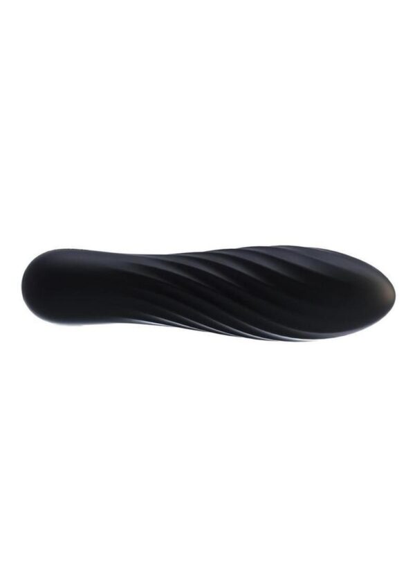 Svakom Tulip Rechargeable Silicone Bullet - Black - Image 4
