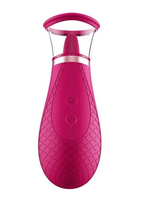 Scioness Sucking and Licking Clitoral Stimulator - Purple - Image 2