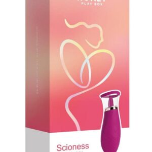 Scioness Sucking and Licking Clitoral Stimulator - Purple