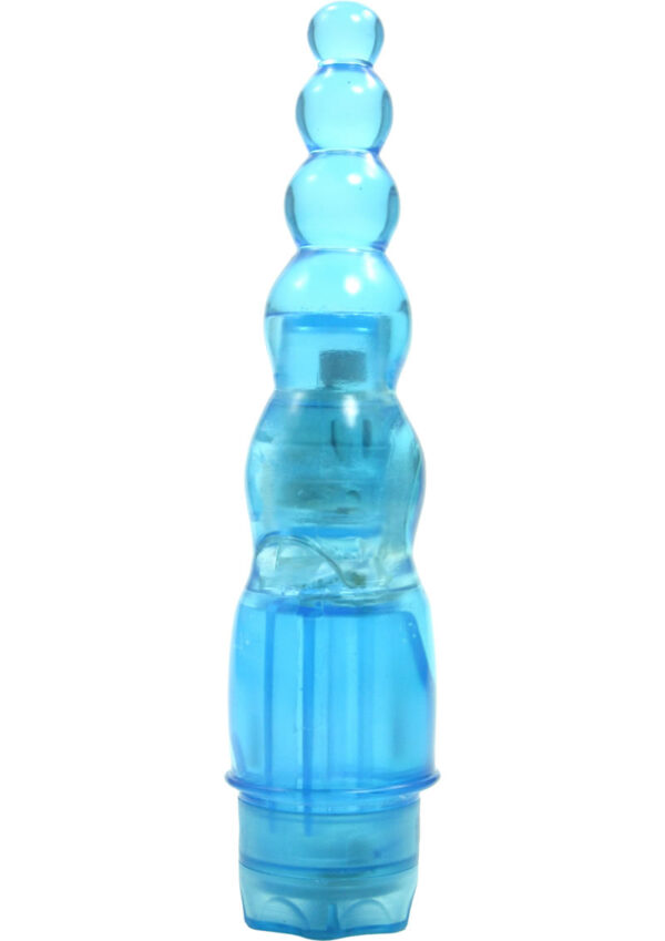 Jelly Joystick Waterproof Vibrator - Blue - Image 2