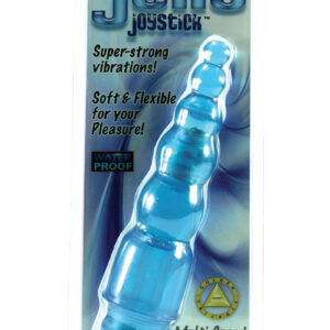 Jelly Joystick Waterproof Vibrator - Blue