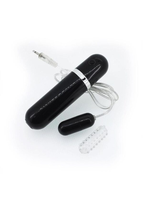 Ahhh Vibrating Bullet Of Love with Wired Remote Control - Black - Image 2