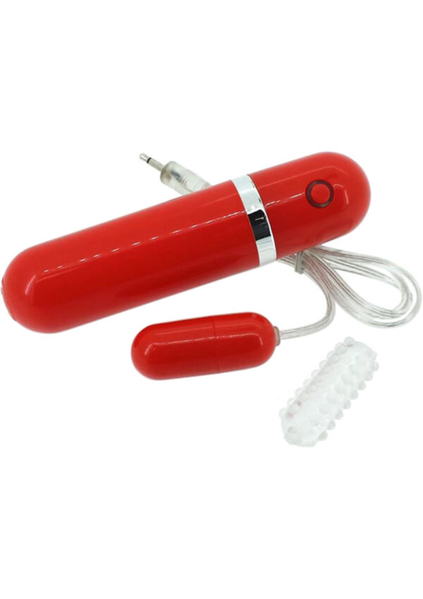 Ahhh Vibrating Bullet Of Love with Wired Remote Control - Red - Image 2