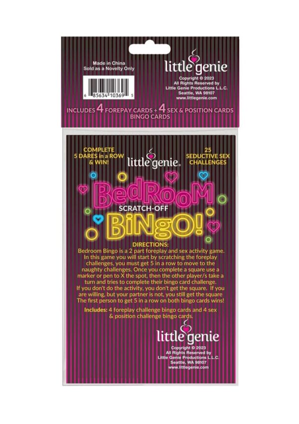 Bedroom Bingo Couples Game - Image 3