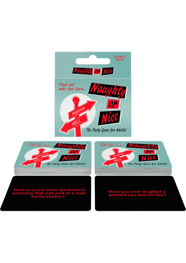 Naughty Or Nice Drinking Card Game - Image 2