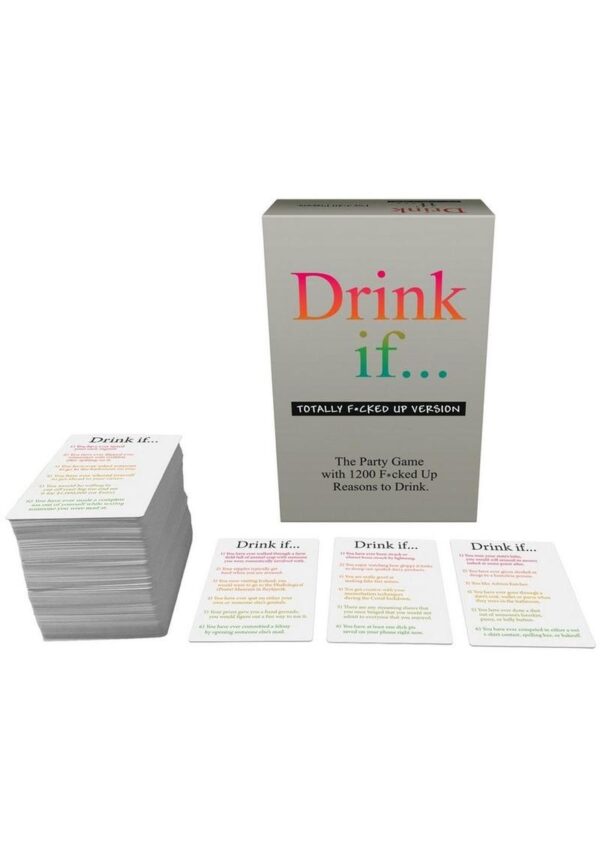 Drink If... Totally Fcked Up Version Drinking Game - Image 2
