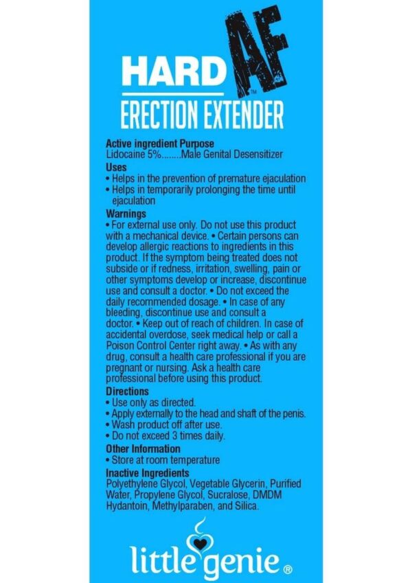 Hard AF Erection Enhancer Cream For Him 1.5oz - Image 2