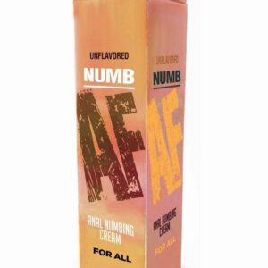 Numb AF Anal Numbing Cream 1.5oz - Unflavored