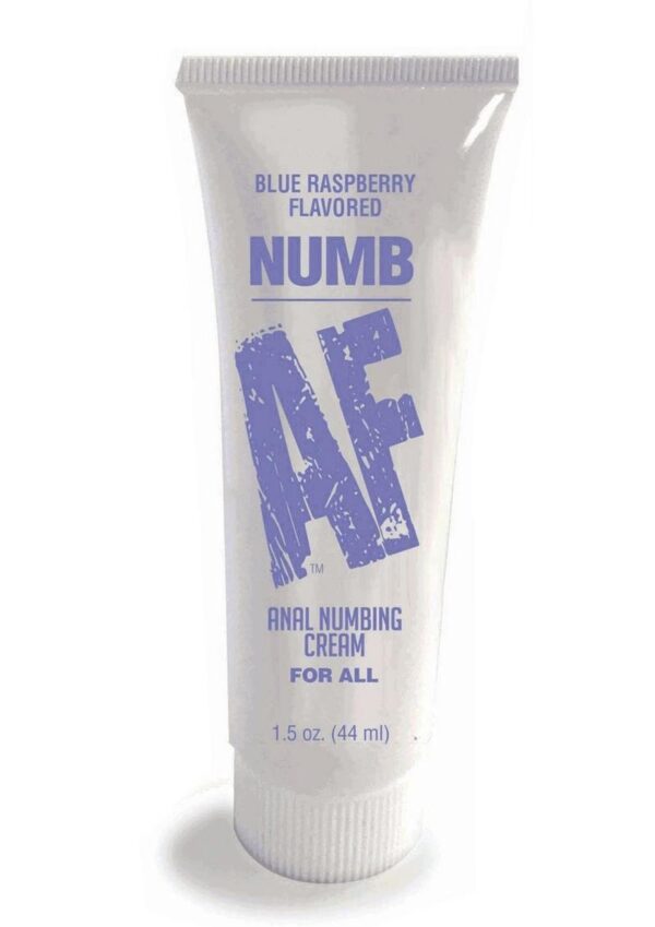 Numb AF Anal Numbing Flavored Cream 1.5oz - Blue Raspberry - Image 2