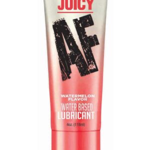 Juicy AF Water Based Flavored Lubricant Watermelon 4oz