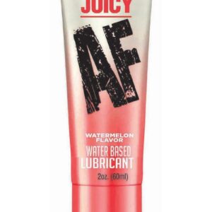 Juicy AF Water Based Flavored Lubricant Watermelon 2oz.