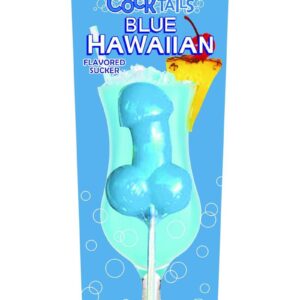 Candyprints Blue Hawaiian Cocktail Sucker