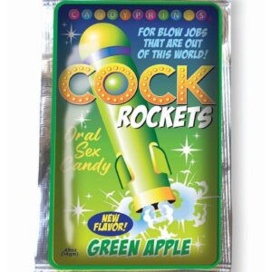 Cock Rockets Oral Sex Candy - Green Apple