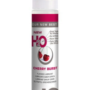 Jo H2O Water Based Personal Flavored Lubricant Cherry Burst 1 Ounce 12 Bottles Per Counter Display
