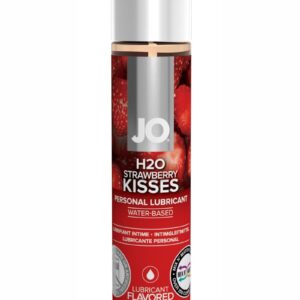 JO H2O Water Based Flavored Lubricant Strawberry Kisses 1oz