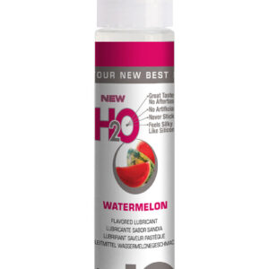 Jo H2O Personal Flavored Lube Water Based Watermelon 1 Ounce 12 Bottles Per Counter Display