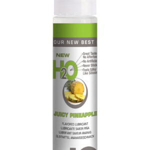 Jo H2O Water Based Personal Flavored Lubricant Pineapple 1 Ounce 12 Bottles Per Counter Display