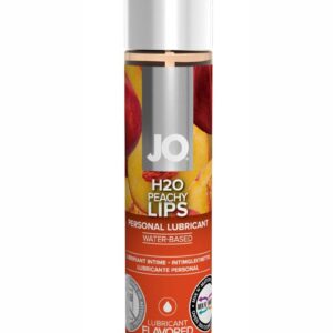 JO H2O Water Based Flavored Lubricant Peachy Lips 1oz