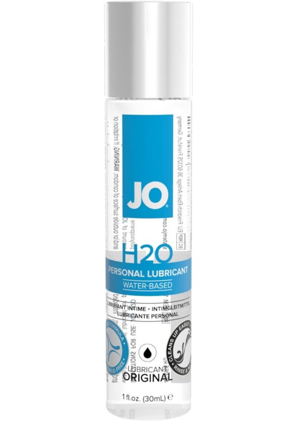 Jo H2O Water Based Lubricant 1 Ounce 12 Each Per Counter Display